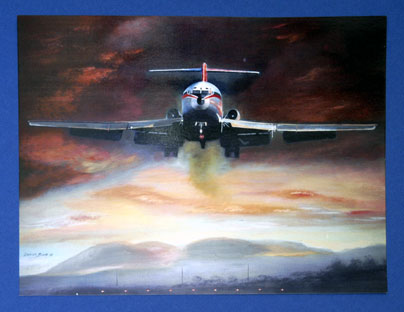 PHOTOGRAPHIC PRINT (B727-100, VH-RMS) PHOTOGRAPHIC PRINT (B727-100, VH-RMS)
